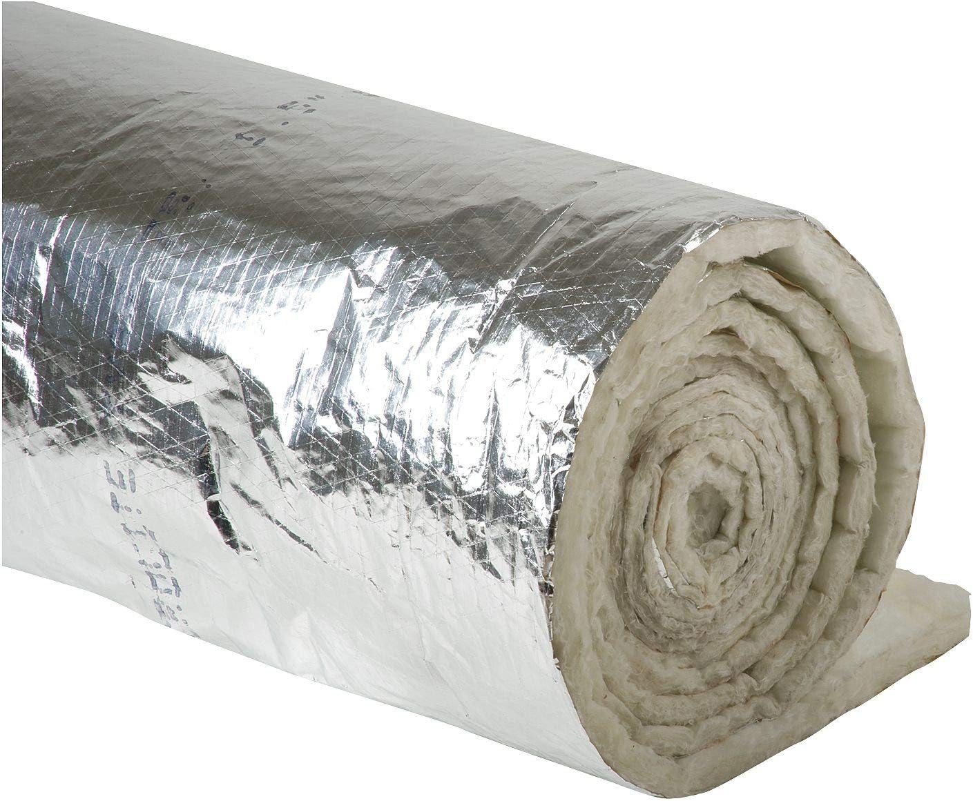 Duct Insulation, 1-1/2In x 48In x 25Ft - 670378