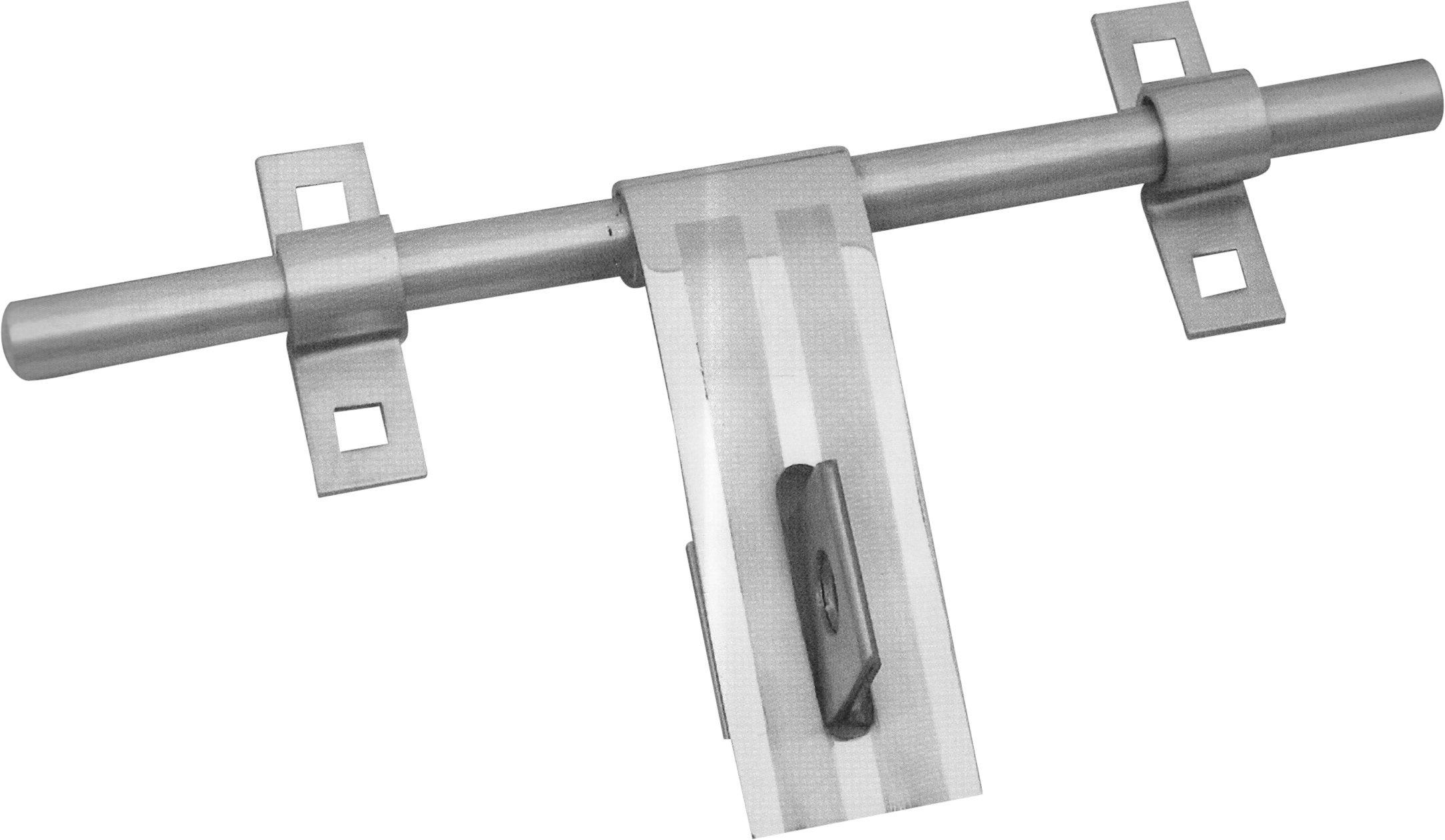 Smart Shophar Stainless Steel Flex Aldrop 8 Inches Silver, Pack of 2 - Reliable and Versatile Aldrop Set - Sleek Design, Quick and Simple Mounting, Secure Fastening