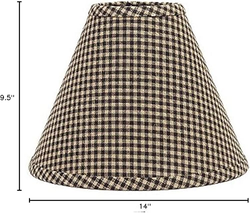 Miniatura 10 de Home Collection by Raghu Inicio Newbury Pantalla negra a cuadros de 12"