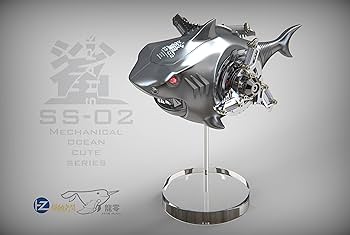 Amazon | ZERO PLAIN メカニカル オーシャン キュート SS 02B 鮫[サメ