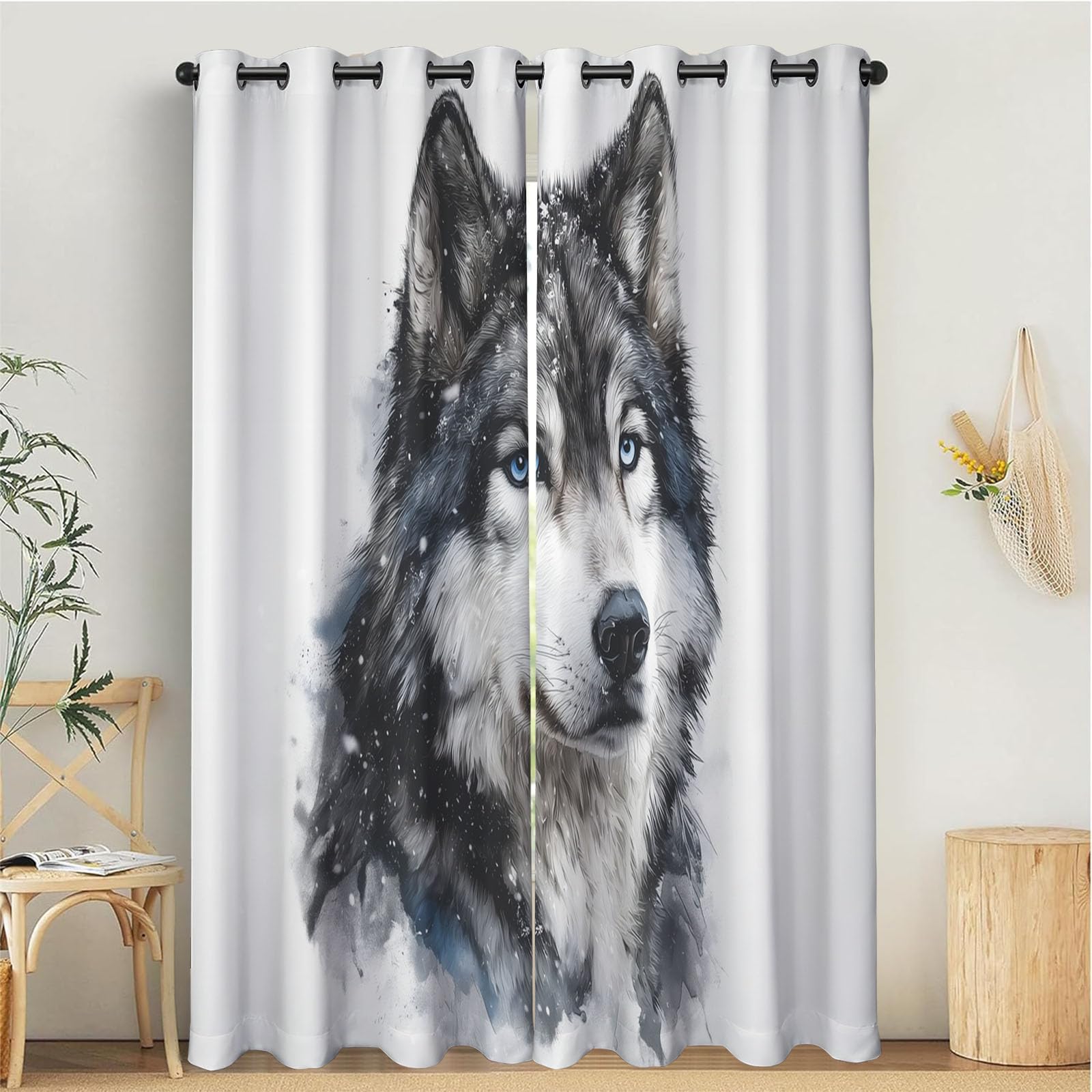 Rideaux occultants de chambre 140x240 isolation thermique cuisine