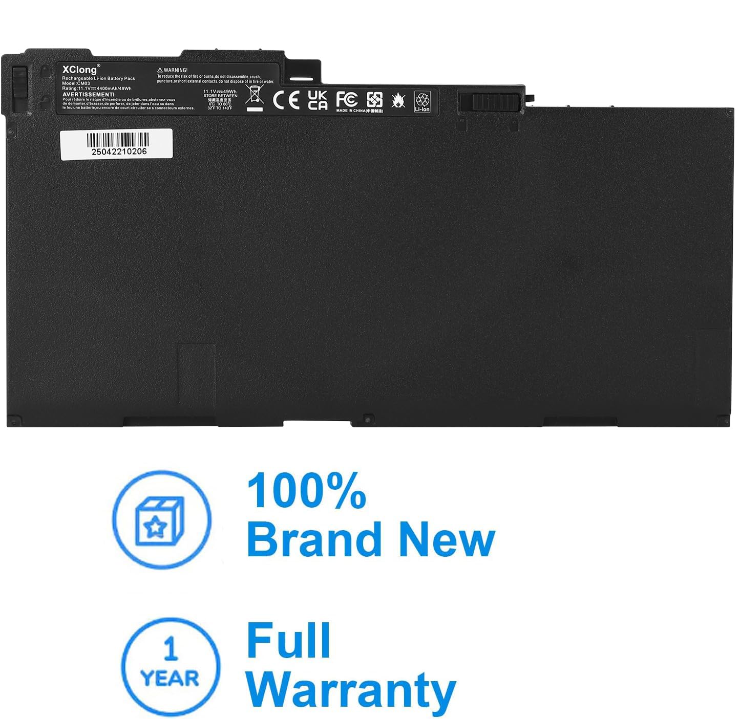 CM03XL 717376-001 Laptop Batteria per HP EliteBook 740 745 750 755 840 845 850 855 G1 G2 Series fit HP ZBook 1415u,fits CO06 CO06XL Spare 716724-421 CM03050XL HSTNN-DB4Q HSTNN-L11C-5 49Wh