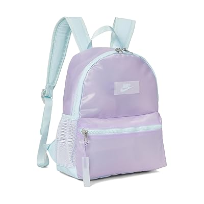 Nike Kids Brasilia Just Do It Mini Backpack (11L) (Little Kid/Big Kid) Backpack Bags Hydrangeas/Glacier Blue/Glacier Blue