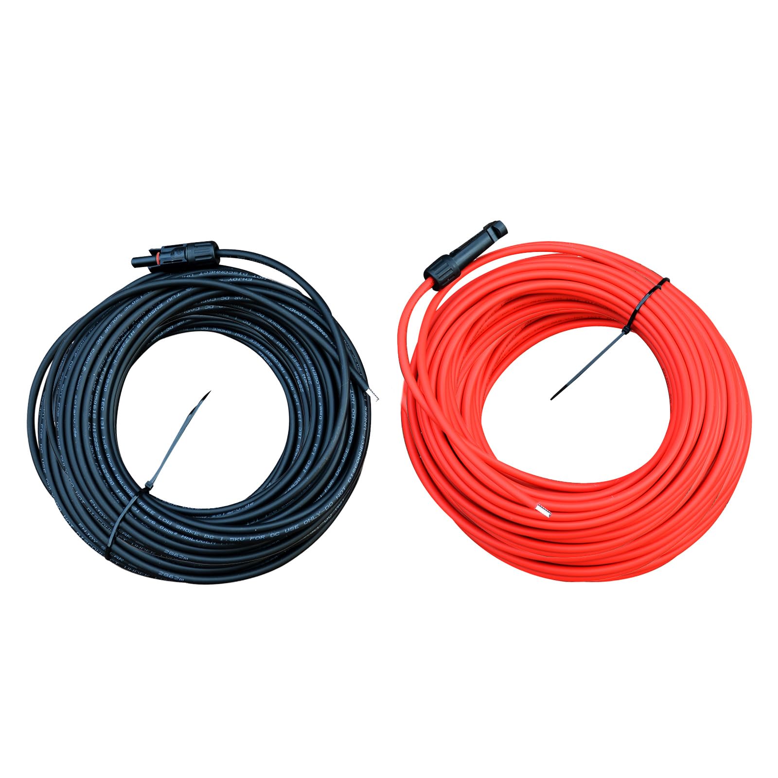 enjoy solar® 6 mm² 15 m profesjonalny kabel połączeniowy, regulator ładowania solarnego do modułu solarnego MC4, kompatybilny z wtyczką solarną