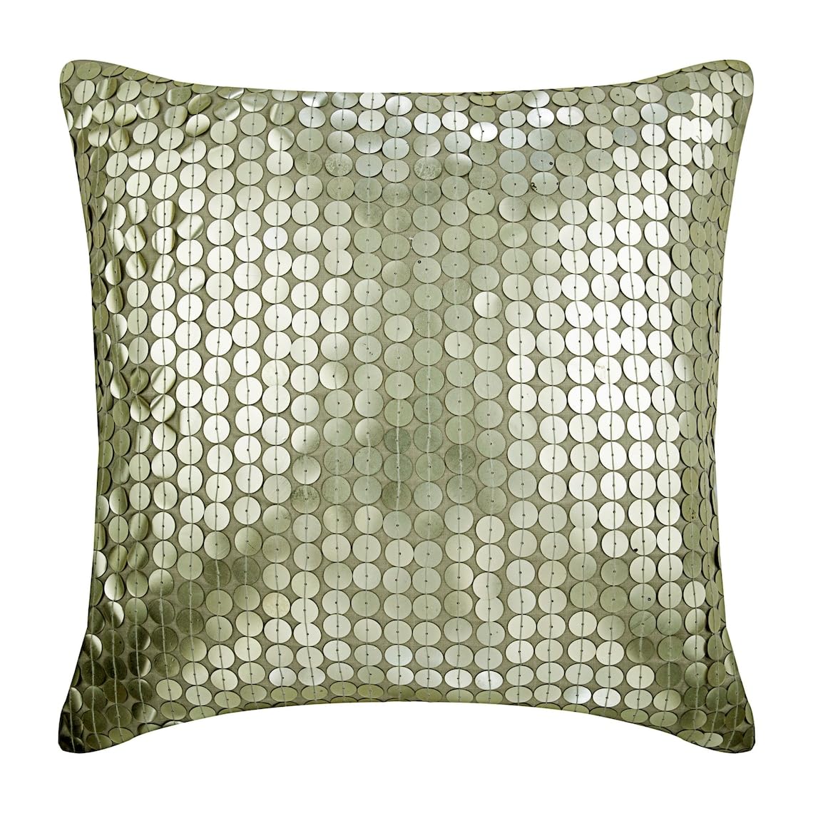 The HomeCentric Decorative Cushion Covers 40x40 cm (16x16 inch) Grey, Cotton Throw Cushion Covers, Cushion Covers, Modern Throw Pillow Covers - Winter Is Coming โ image 1