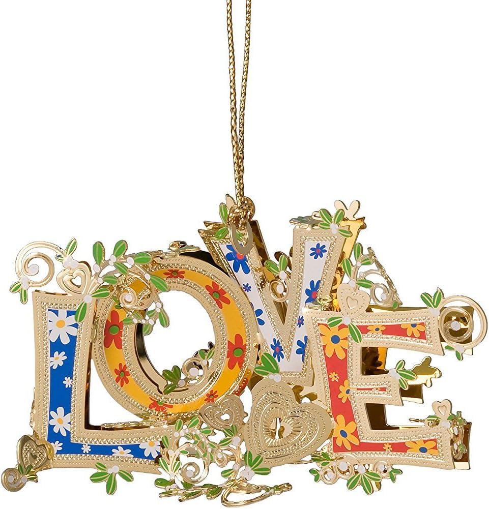 Whimsy Wonders Love Christmas Ornament