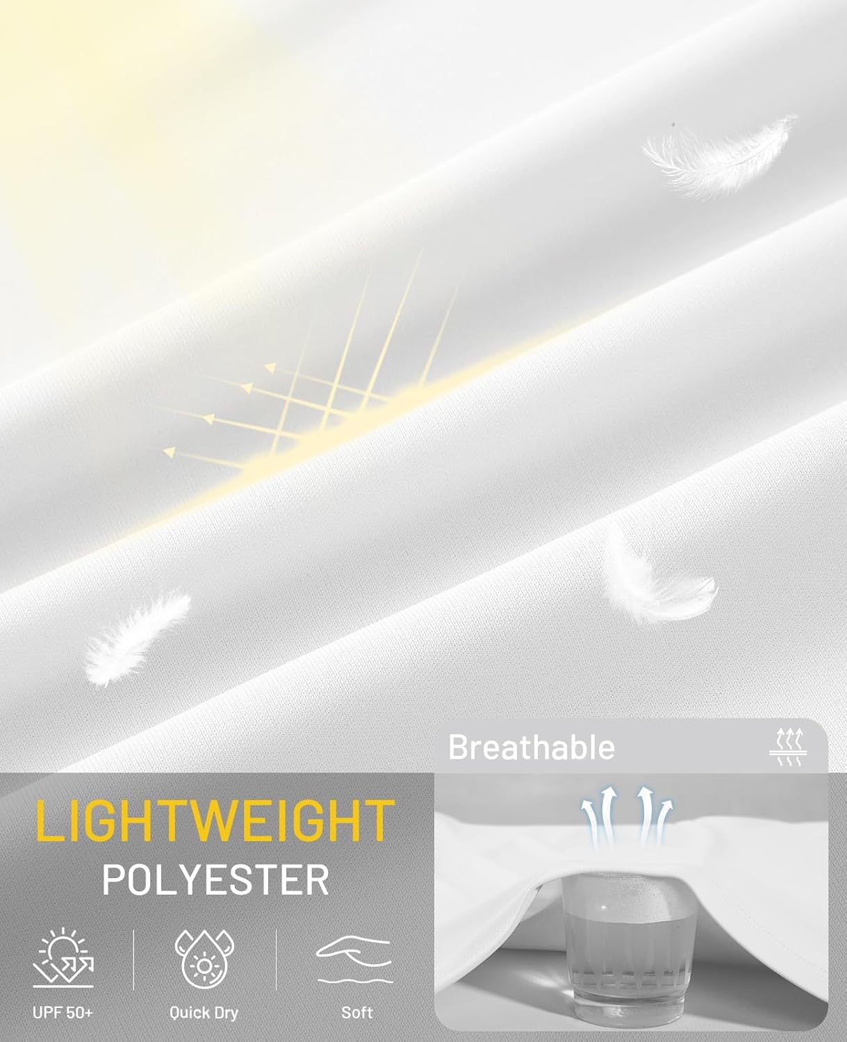 MIER Womens UPF 50+ Sun Protection Workout Tops Short Sleeve UV SPF T-Shirts for Athletic Gym Exercise Yoga, Dry Fit - Image 5