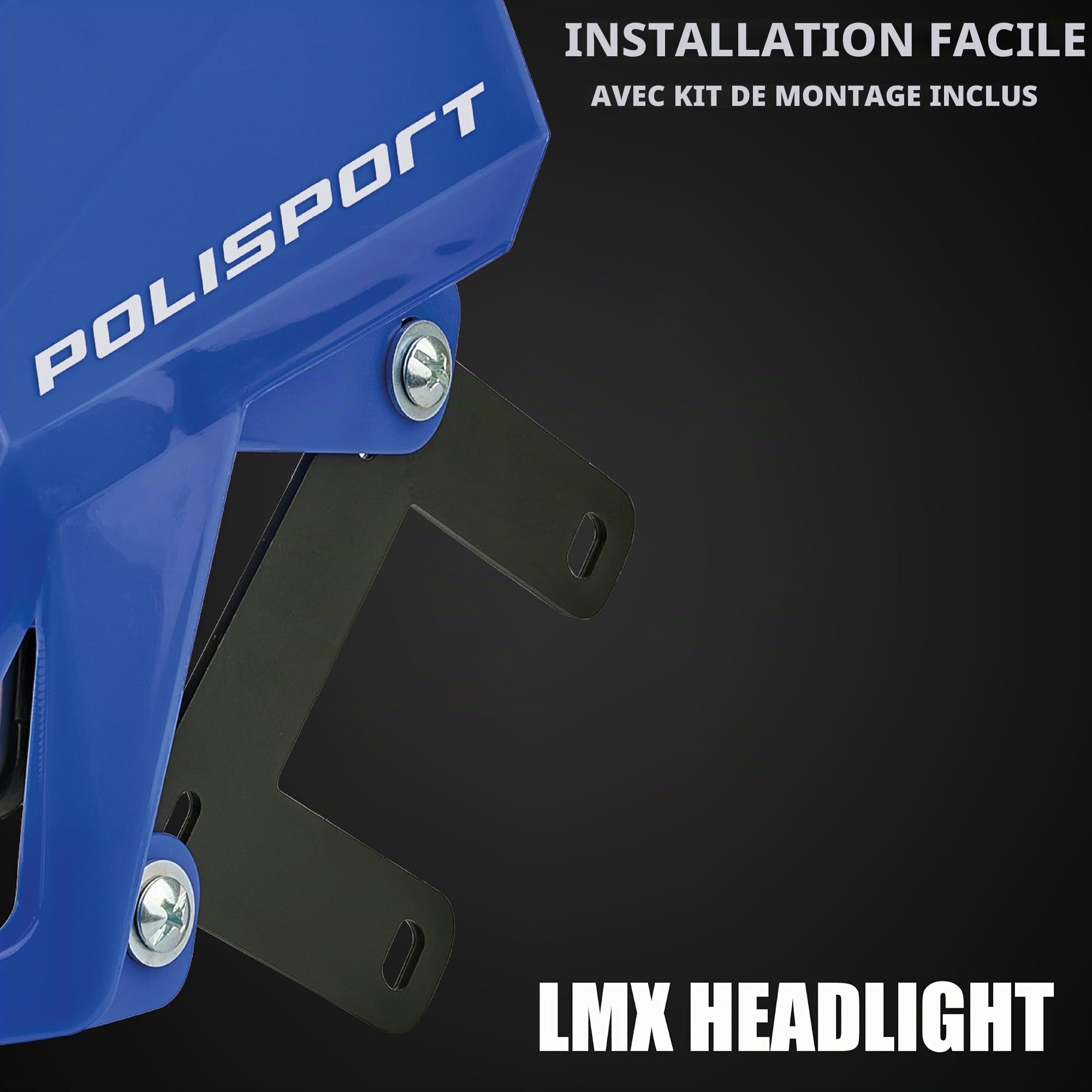 Polisport HEADLIGHT LMX BK