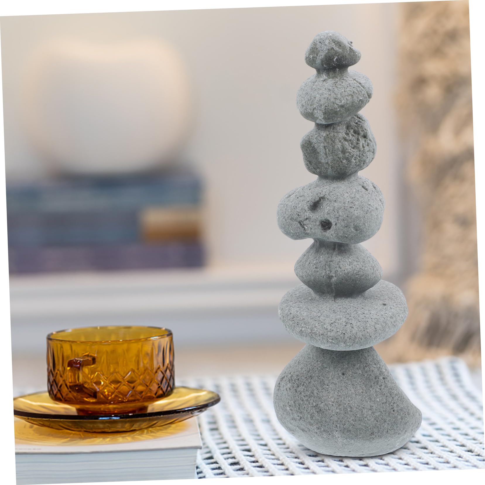 Amazon.co.jp: Outanaya 石の装飾品 景观石 タンク石の装飾 ガーデン