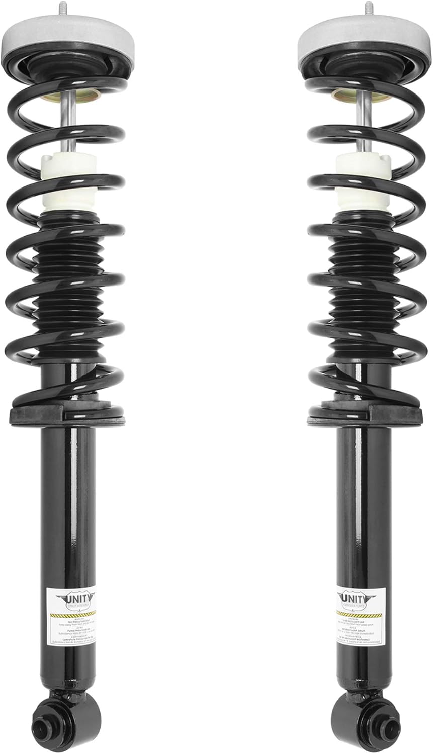 Unity Automotive 2-15551-15552-001 Rear Replacement Complete Strut Assembly Kit Fits 2004-2007 BMW 525I