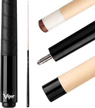Viper by GLD Products Revolution Sure Grip Pro 58" Pool Cue Stick, 18-21 Oz