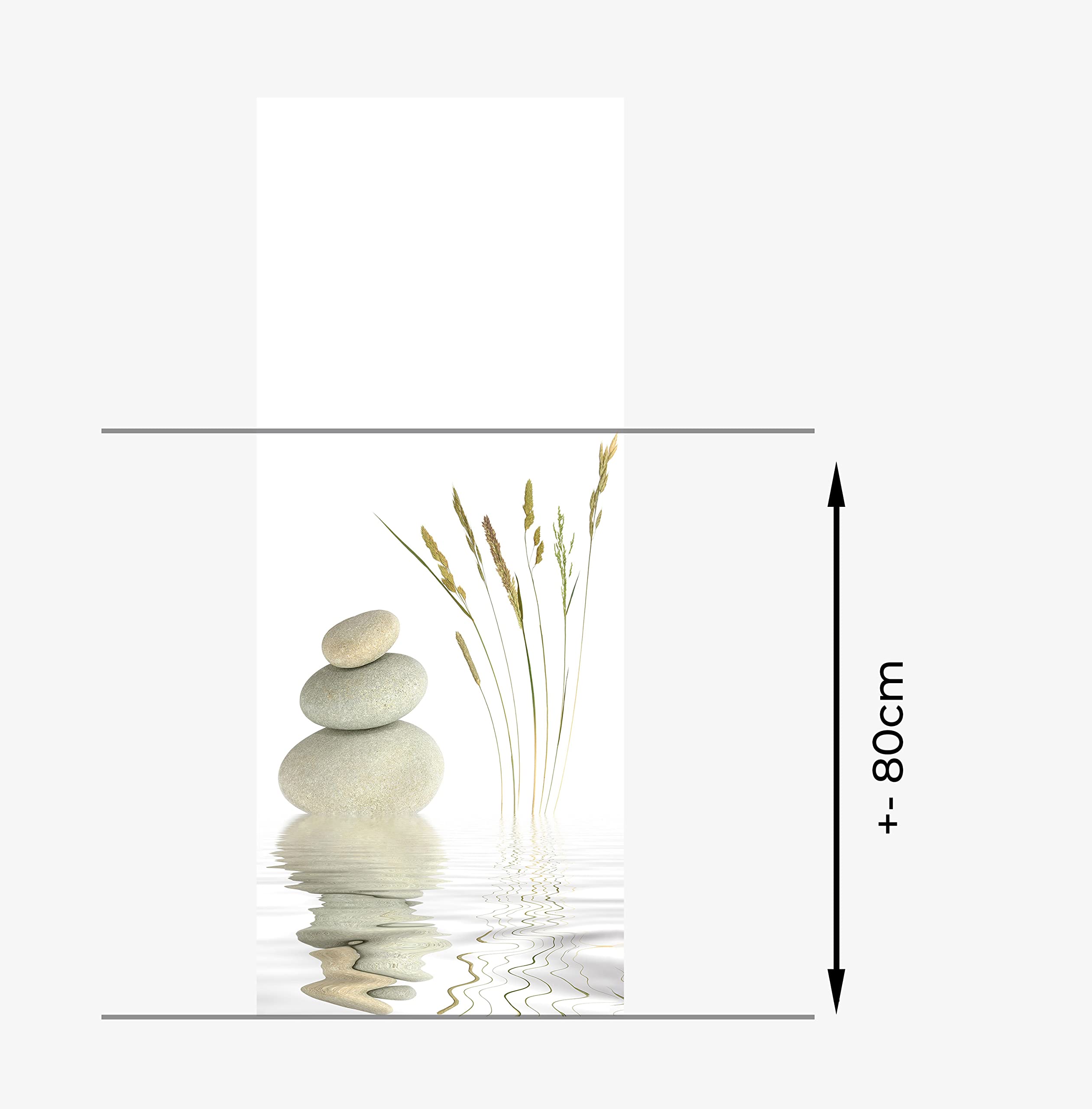 Blindecor Store imprimé Zen Blackout Easyfix Sérénité 60 x 150 cm