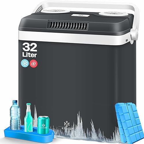 KESSER® Kühlbox Thermobox 32Liter | Thermo-Elektrische Kühlbox | KÜHLT und