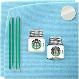 614 - Ice White for VOLVO Exact Match Automotive Touch Up Paint Jar - Essential Kit