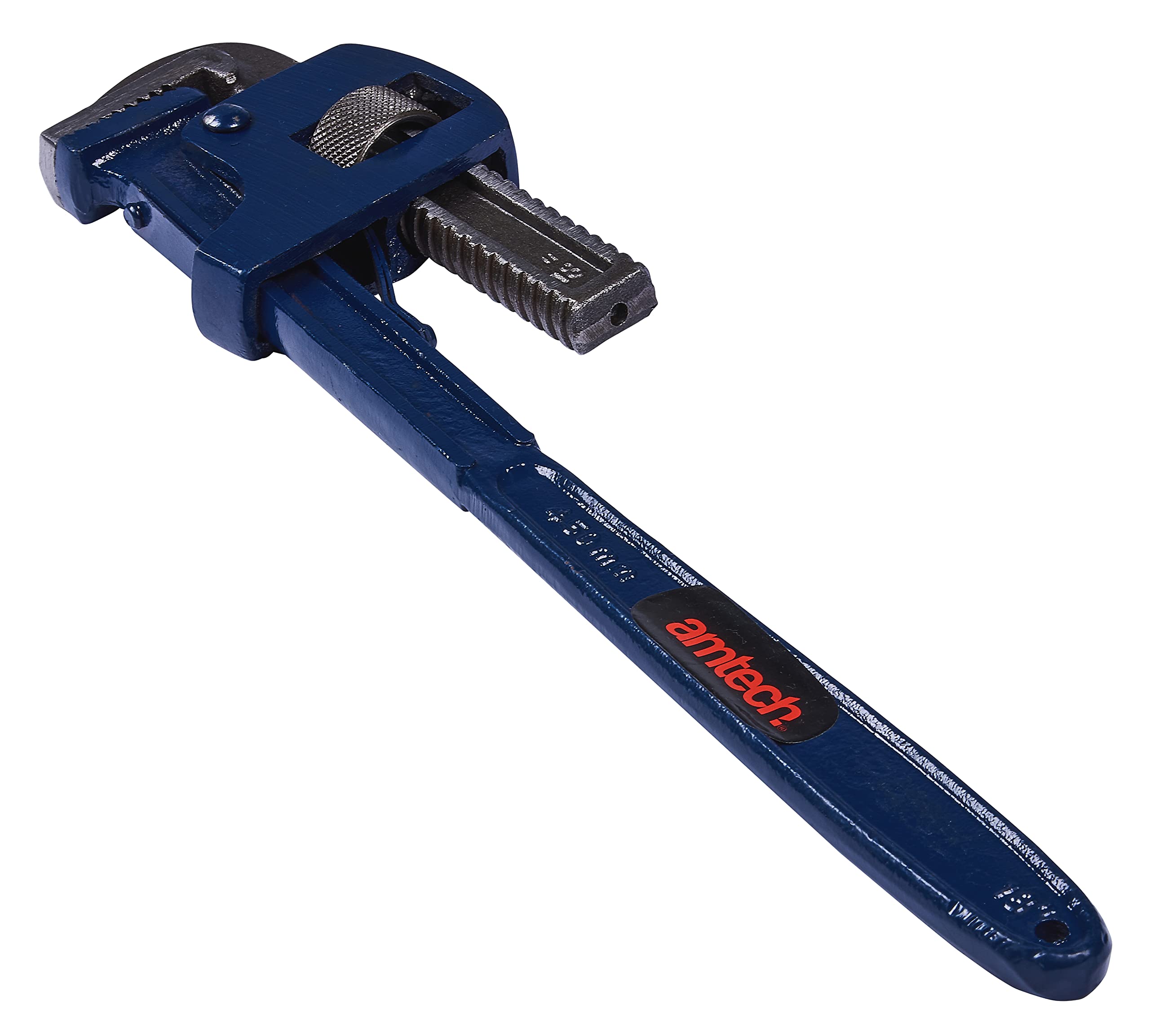 Amtech Blue – Pipe Wrench, Adjustable Jaw, Heavy Duty Steel Body, Ideal For Plumbing And Industrial Use