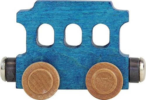 Maple Landmark NameTrains - Carrito fabricado en Estados Unidos (azul)