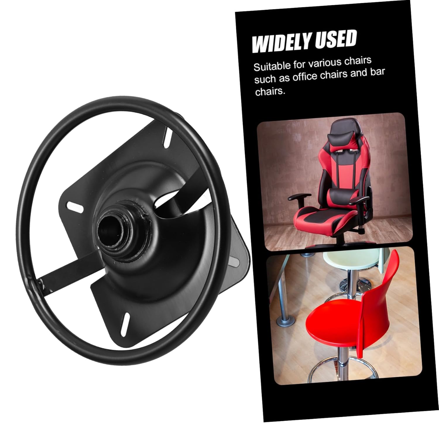 Ergonomic Office Chair Parts Swivel Base Kit Handle Tray for Sofa Chairs Replacement Parts