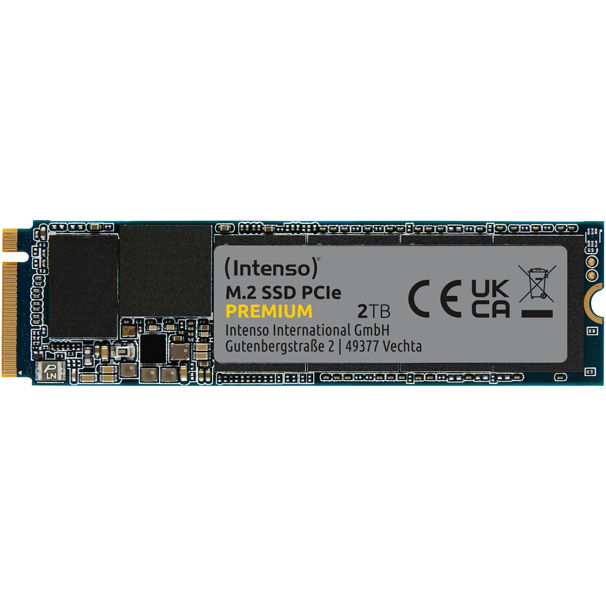 内蔵型SSD ACClamator M.2 PCIe NVMe 2TB SSD Amazon.com: Intenso 2TB M.2 SSD PCIe Premium, up to 2100 MB