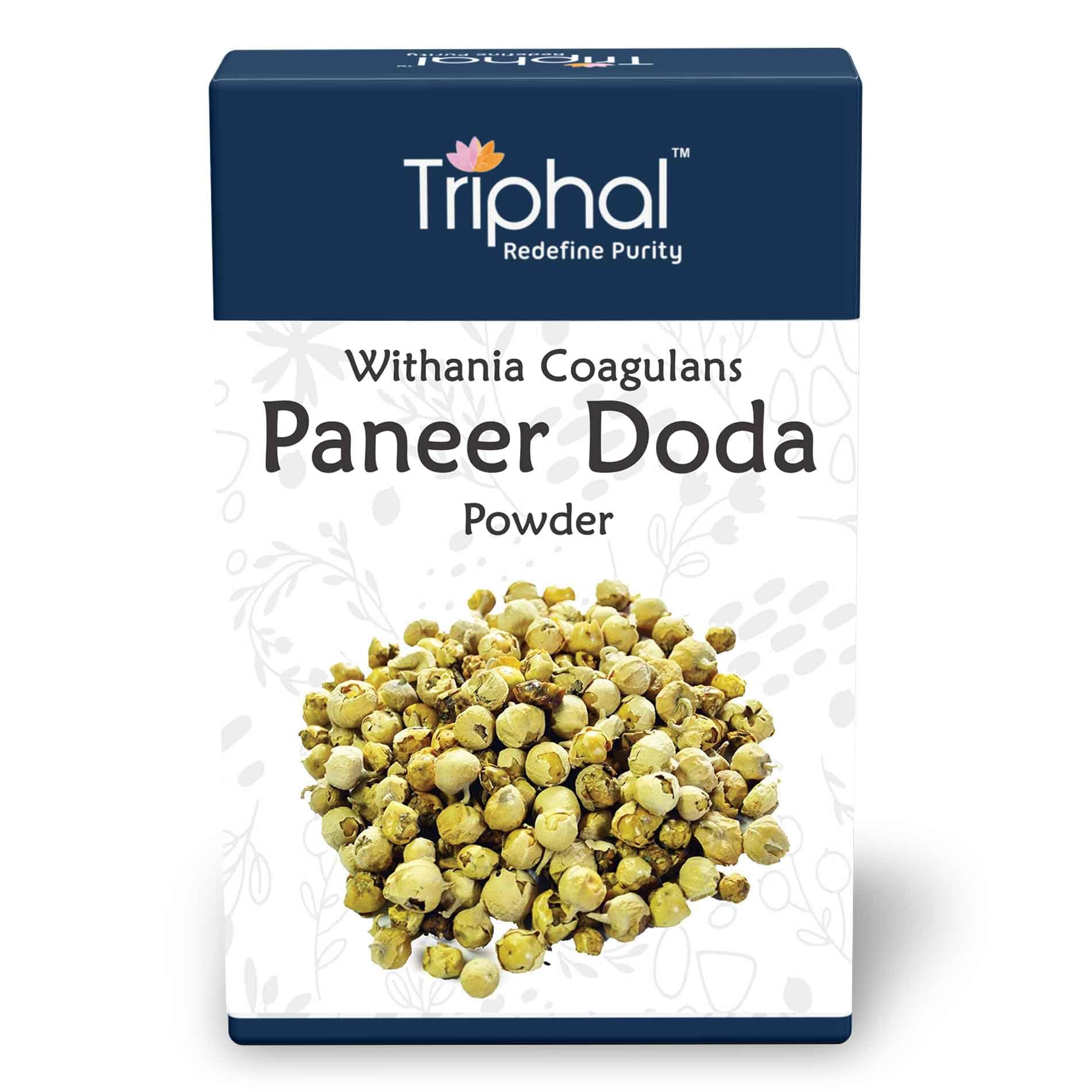 TRIPHAL Paneer Doda Powder - Panir Phul Churna | Preservative Free Organic Paneer Dodi Phool Churn For Diabetes (400g) (B0CKHYBY67) Amazon Price History, Amazon Price Tracker