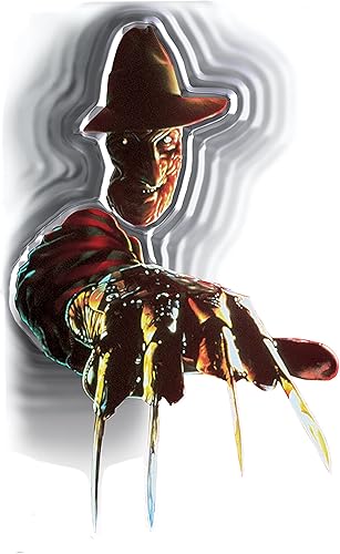 Rubies Nightmare on Elm Street Freddy Wall Grabber - Calcomanía para pared, 19 x 11.5 pulgadas