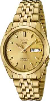 Amazon.co.jp: [セイコー] SEIKO 5 腕時計 Men's Automatic Gold Dial