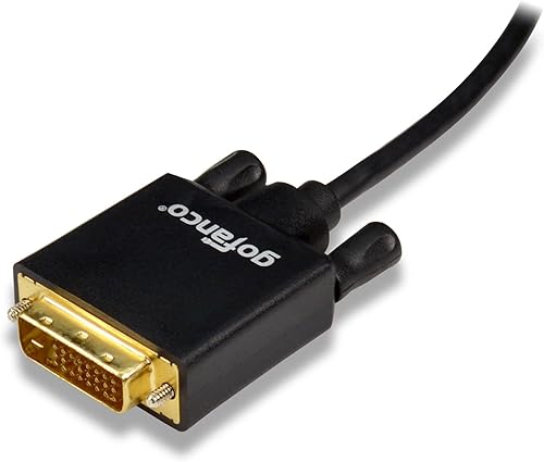 Miniatura 3 de gofanco 6 Feet DisplayPort to DVI Cable (Black) - DP to DVI Cable to Connect DisplayPort Enabled DesktopsLaptops to DVI Displays (DPDVI6F)