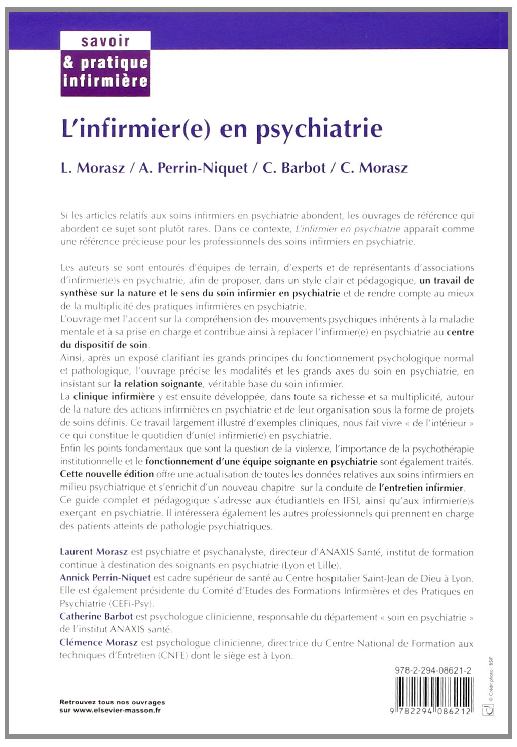 L'infirmier(e) en psychiatrie: Les grands principes du soin en psychiatrie
