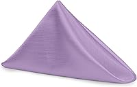 Vista 417 de Ultimate Textile -1 docena - Reversible Shantung Satin - Majestic - Servilletas de tela Majestic de 17 x 17 pulgadas color azul pizarra