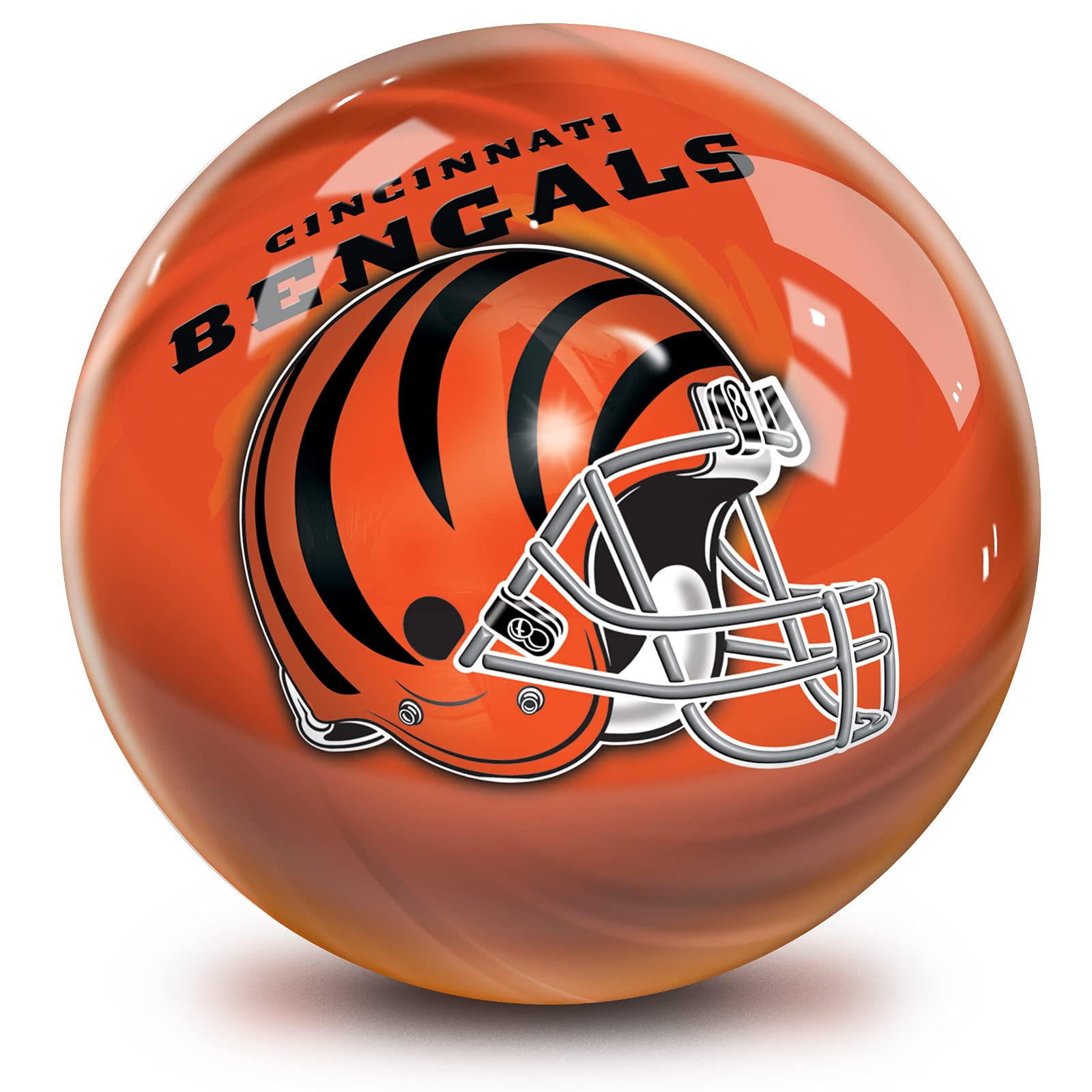 Strikeforce Bowling Officially Licensed NFL Cincinnati Bengals Undrilled Bowling Ball