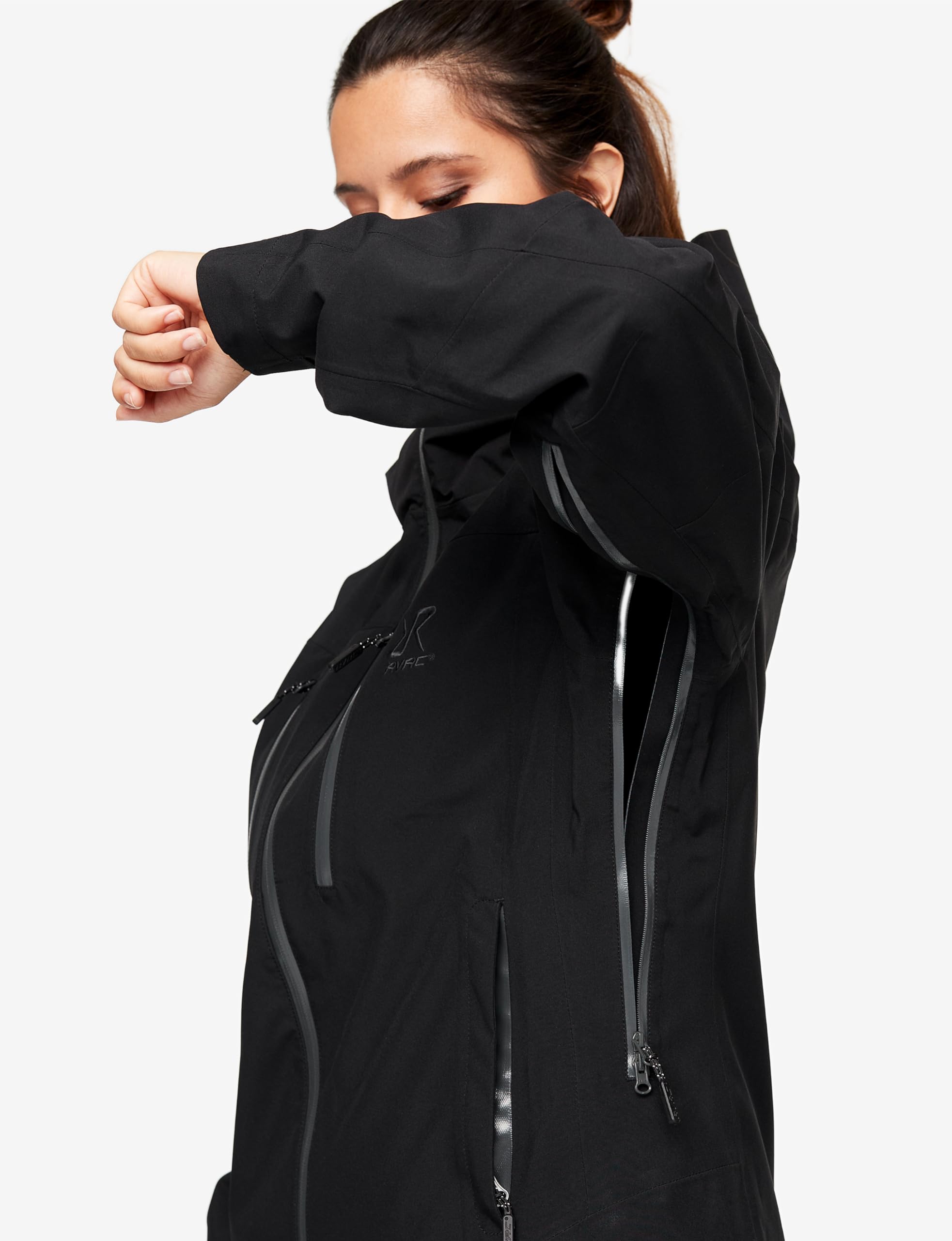 RevolutionRace Silence Proshell Jacket da Donna, Giacca da Donna, giacca aerata e impermeabile per Trekking e altre attività all'aria aperta