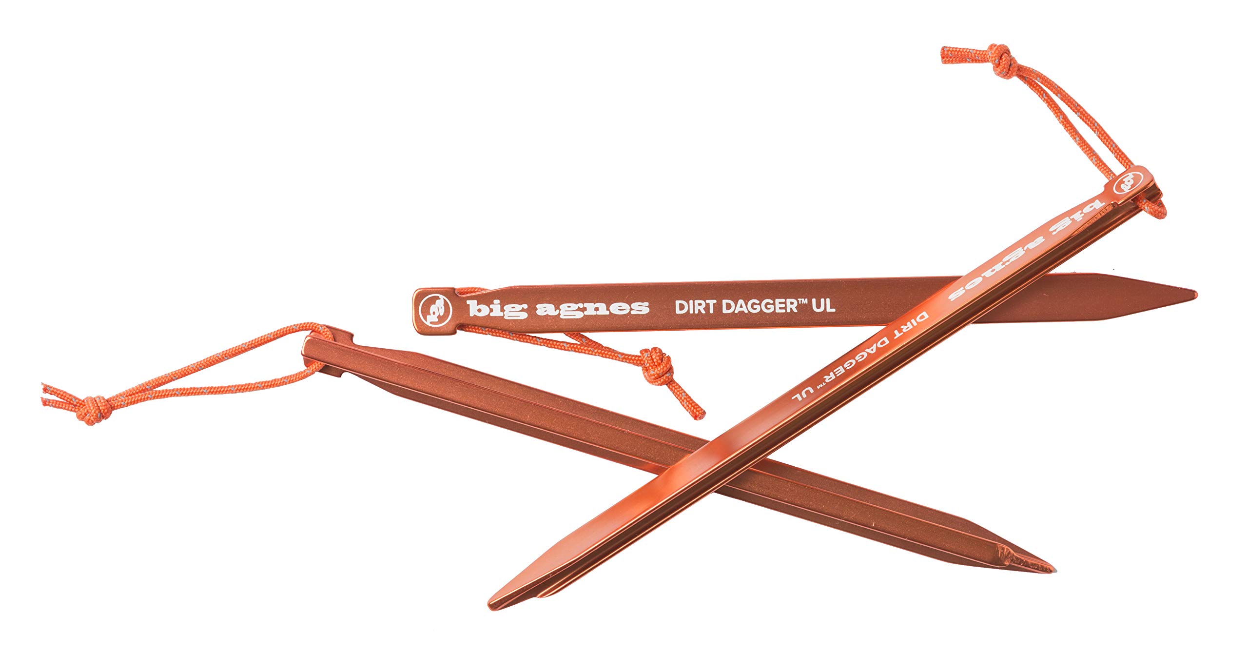 BIG AGNES Dirt Dagger UL Zelthering 19cm 6er-Pack