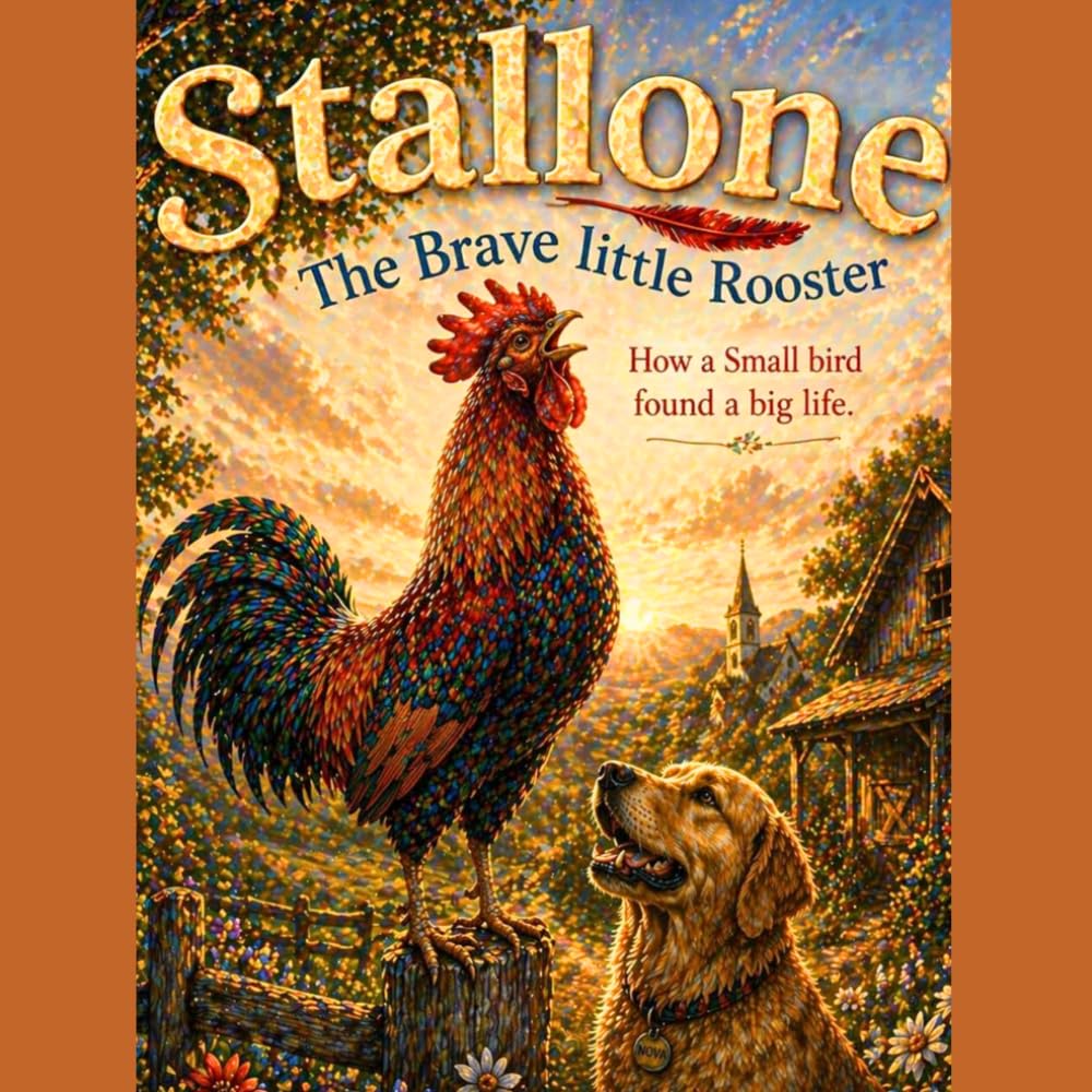 Stallone the Brave Little Rooster: How a Small Bird Found a Big Life (The Brave Little Rooster Adventures)