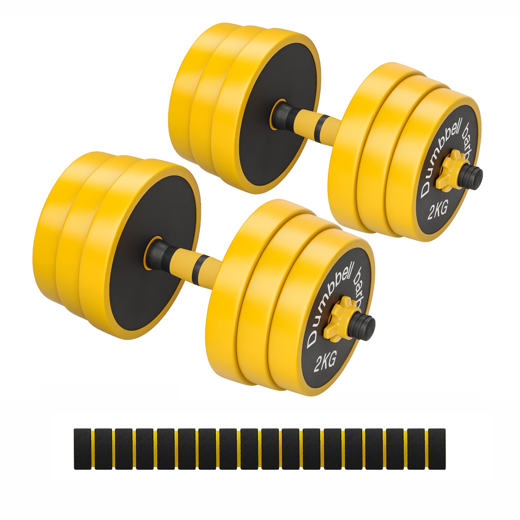 Buy SONGMICS Dumbbell Set, Weight Set for Home Gym, with Extension Bar