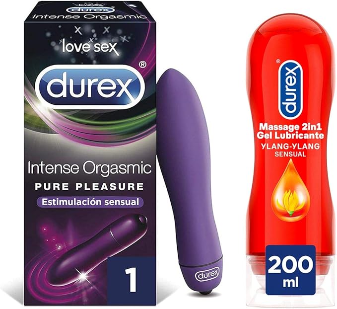 Durex Juguete Sexual Vibrador Mini Intense Orgasmic Pure ...