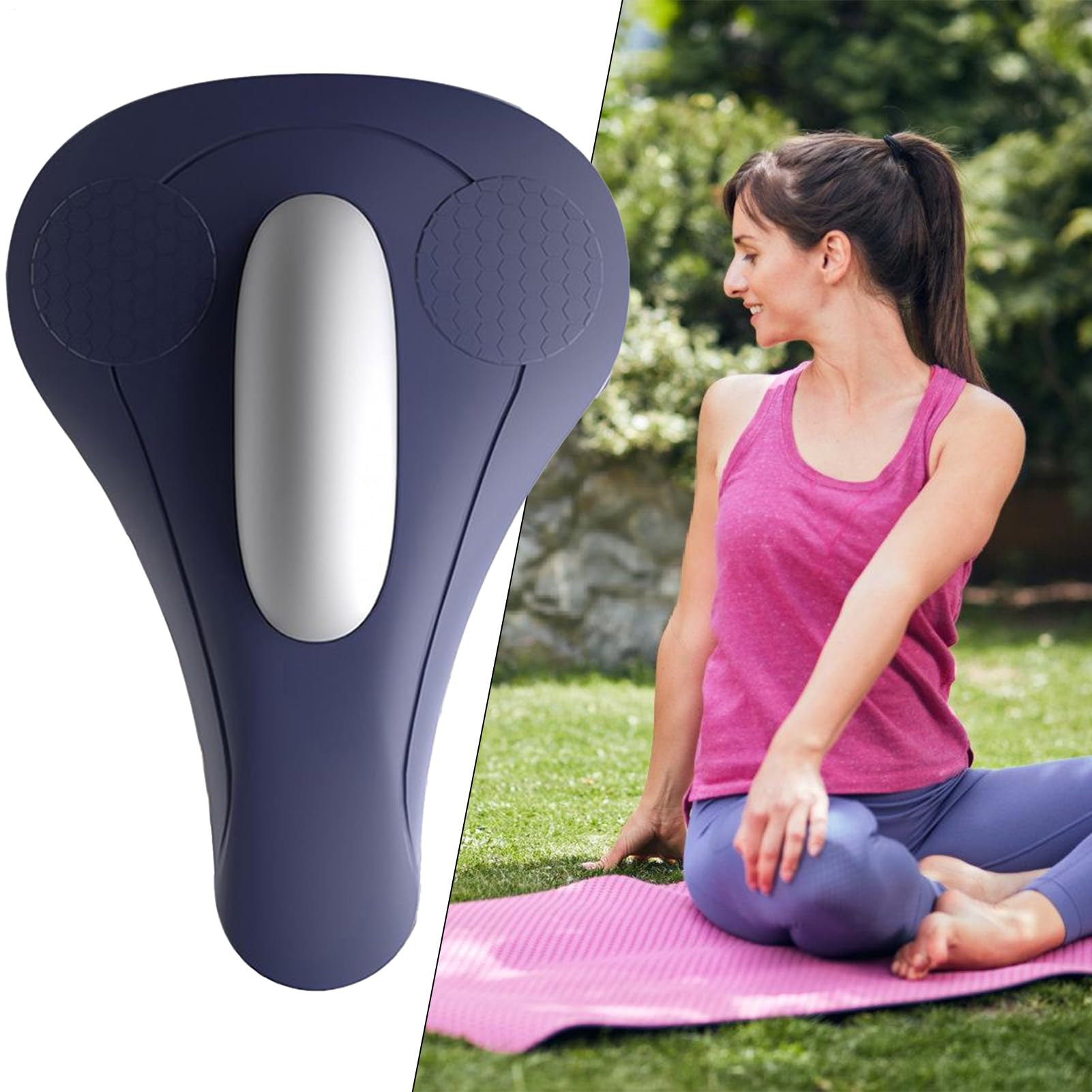 Beckenbödenübungsgeräte, Beckenbodenmuskeltrainer, Beckenboden stärker, Tragbare einstellbare Intensität Ergonomische Kernrehabilitationsverstärkung für die Geburt der Blasenunterstützung