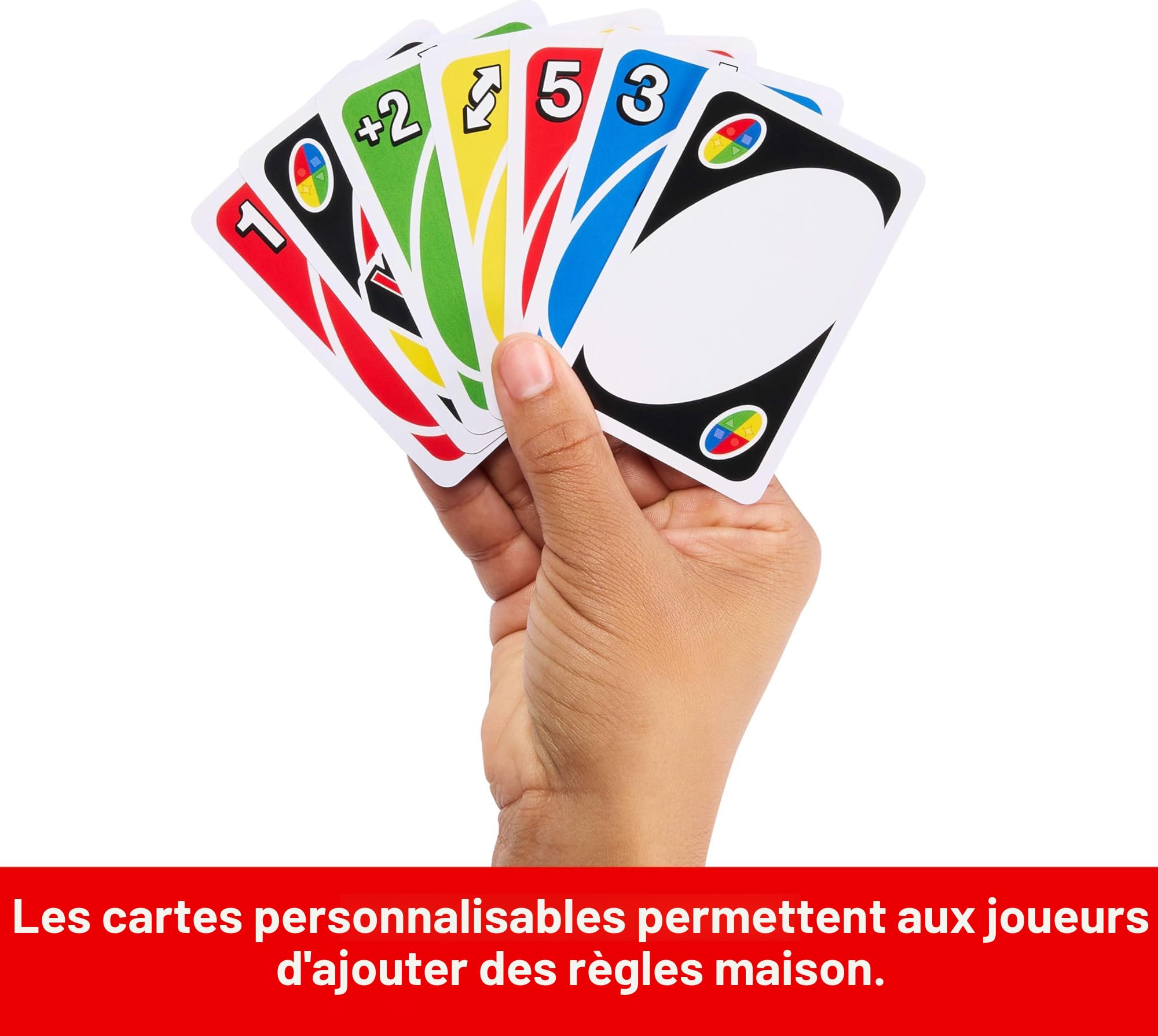Mattel Games UNO Party Jeu de cartes familial pour grands groupes, enfants et adultes