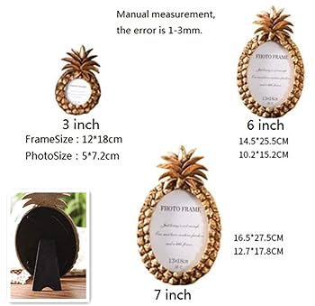 パイナップル アートフレーム Amazon.co.jp: レトロパイナップルフォトフレーム樹脂額縁家具