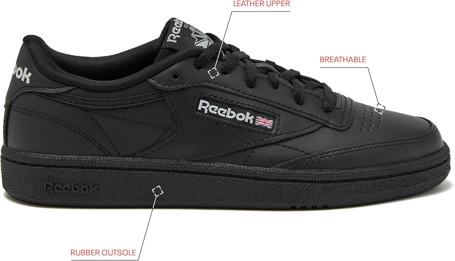 Reebok Unisex-Child Club C Girls and Boys Shoes for Kids, Toddler, Little Kid Or Big Kid Sneakers - Image 2