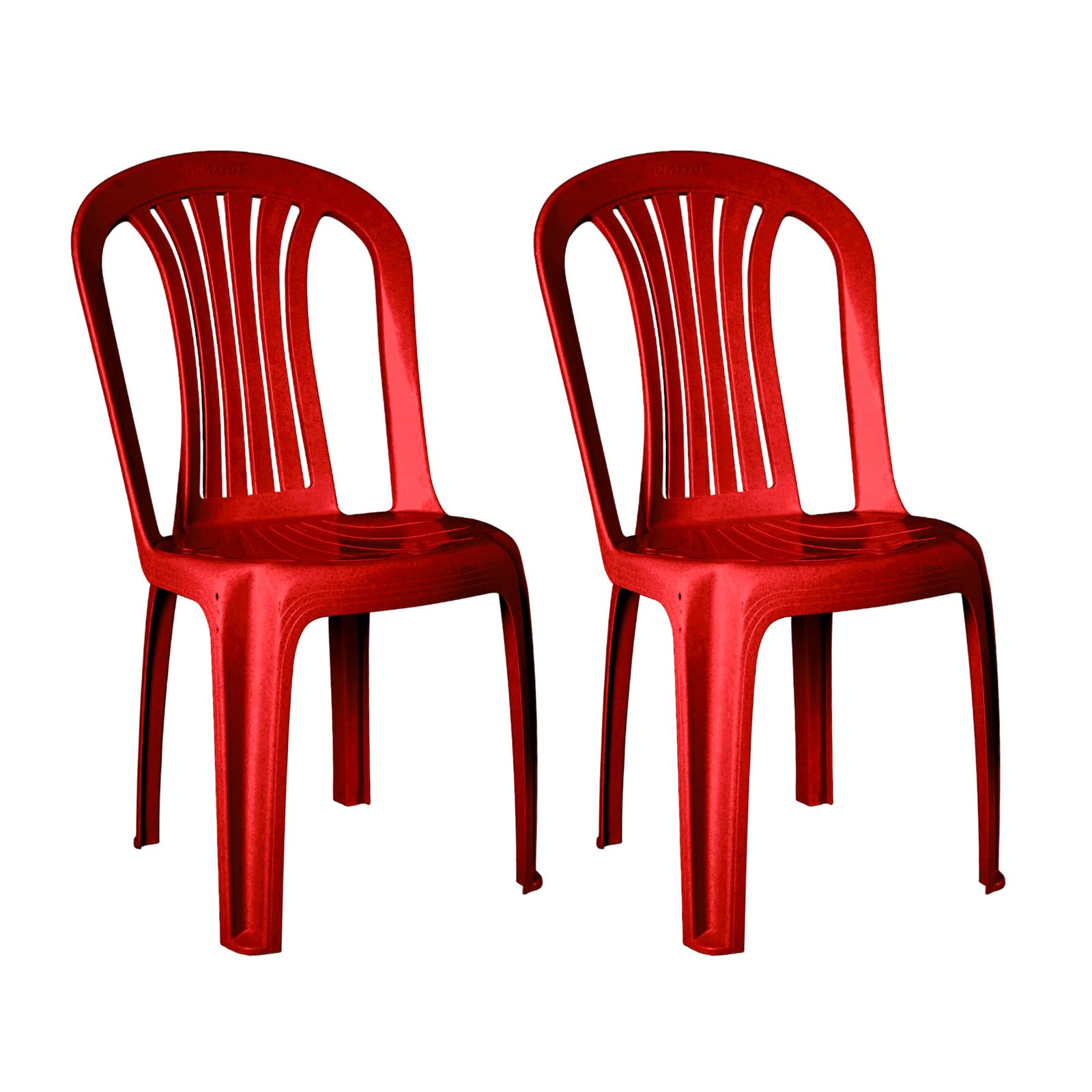 Plasto Chair Luxury with Comfortable Back Posture, Without arm, Dining, Bedroom, Kitchen, Living Room, Garden | Bearing 150KG Capacity | Strong & Sturdy-picture-19