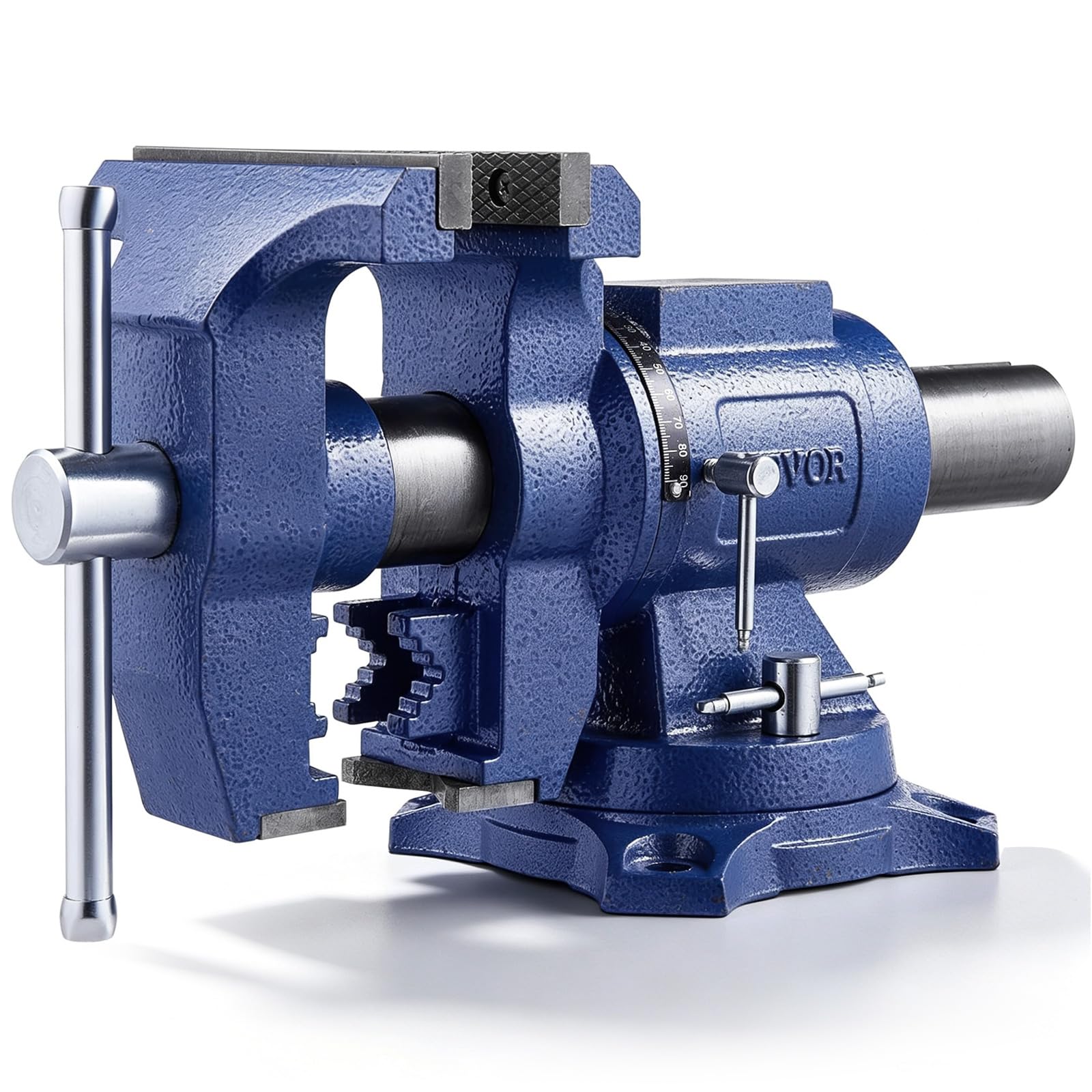 VEVOR Bench Vise 6.5 Inch Swivel Base