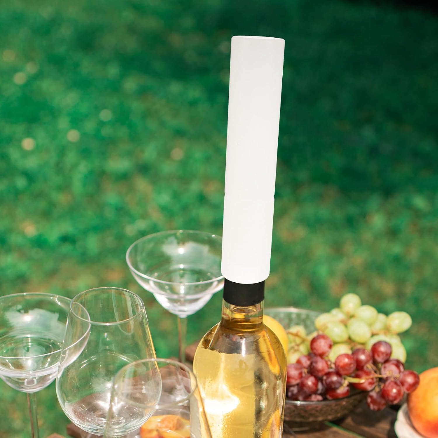 Plastic Handled Corker for Wine Bottle Stopper Making Tool Set