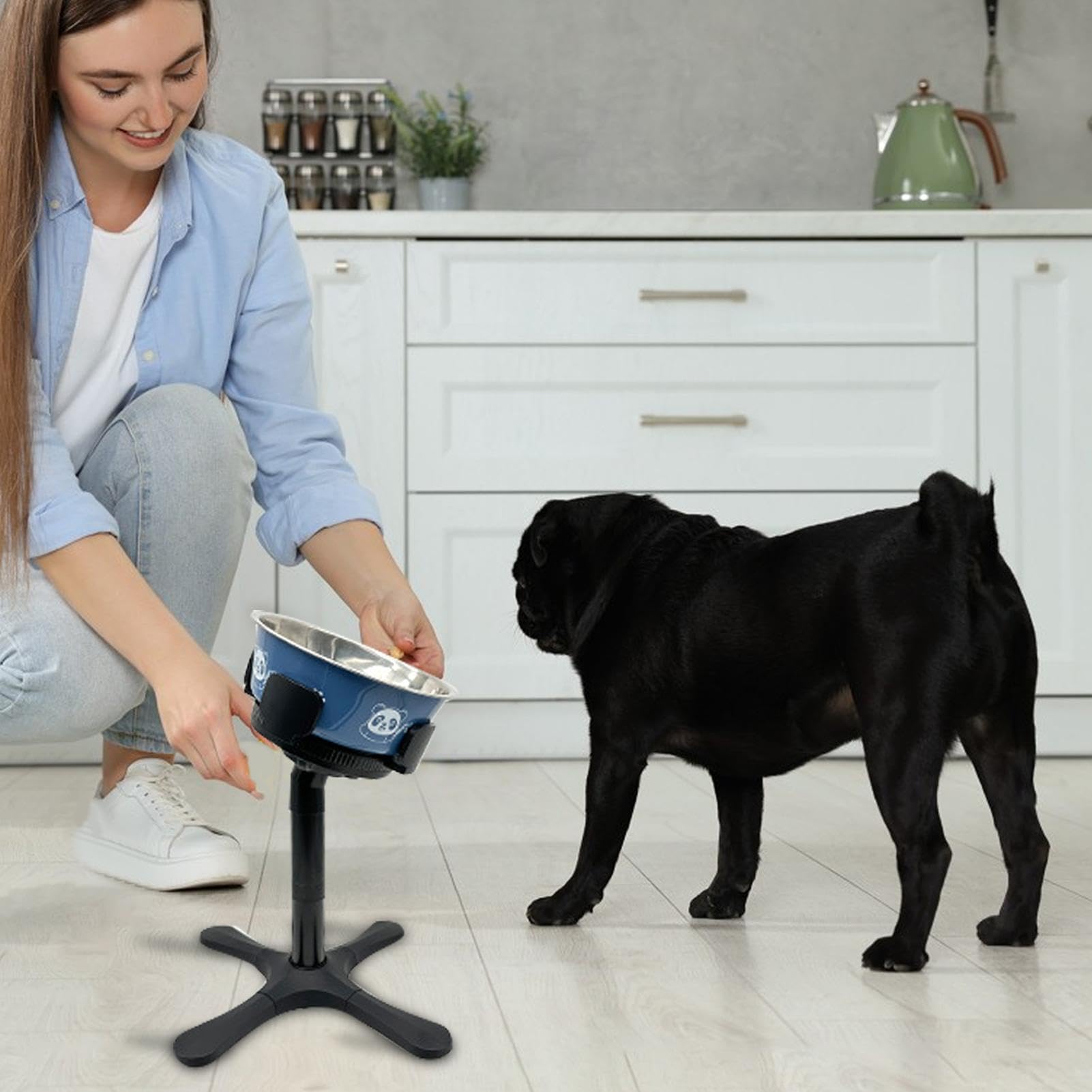 Support de gamelle surélevée pour chien – Support de gamelle pour chien