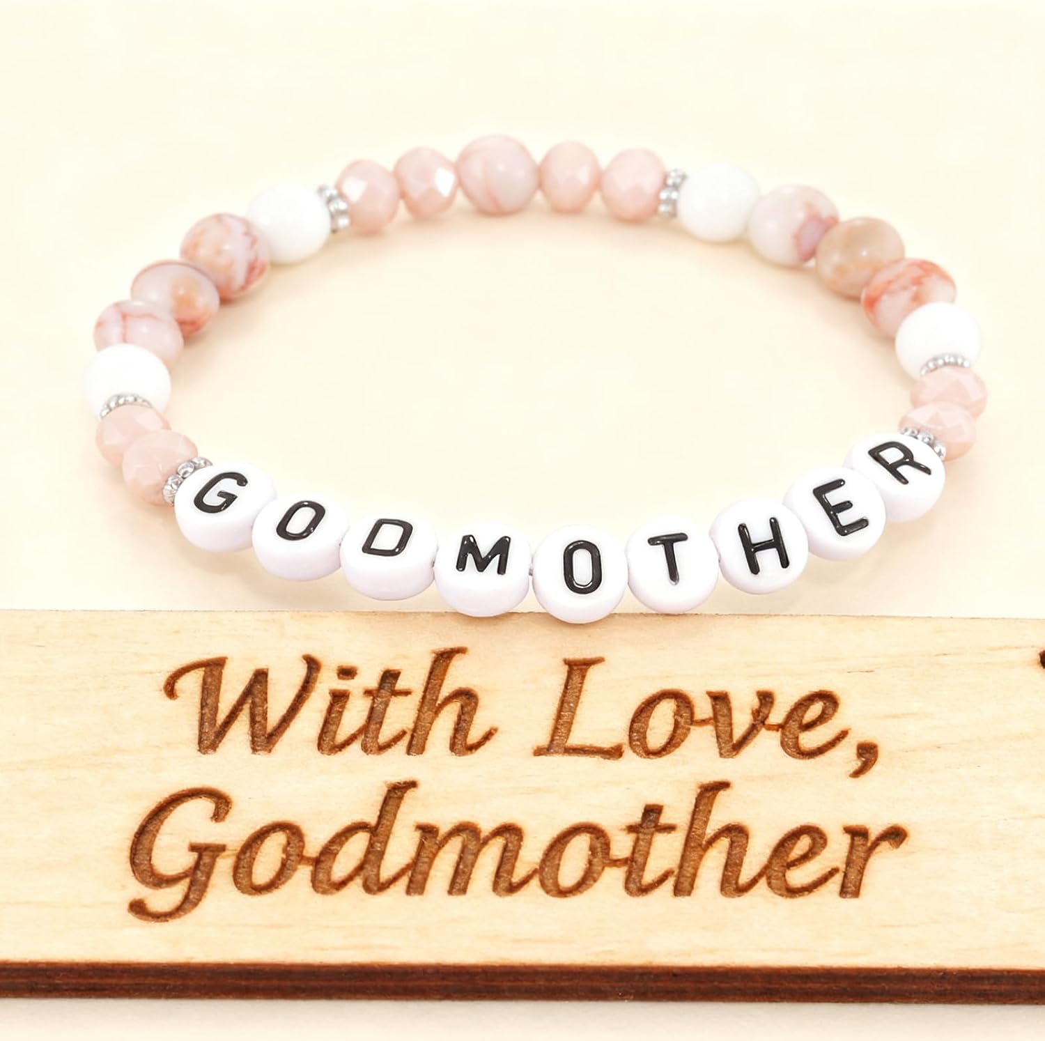 HUTIMY Godmother Jewelry Gifts for Women Mothers Day Godmom Birthday Proposal Godmother Bracelet - Image 3