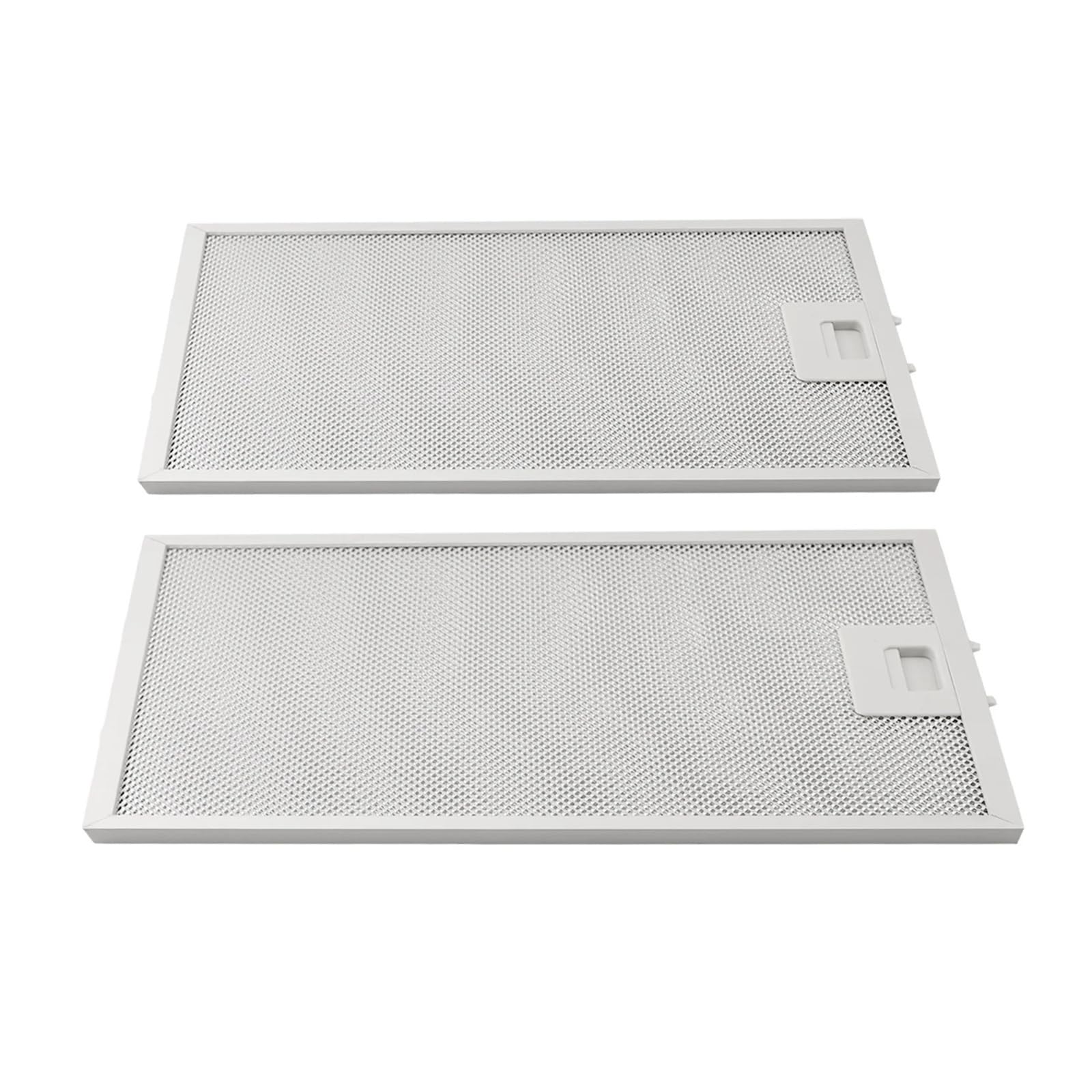 2 Filtri for Cappe da Cucina, 350 X 285, 9 Mm, Grasso for Prese d'Aria in Lega di Alluminio