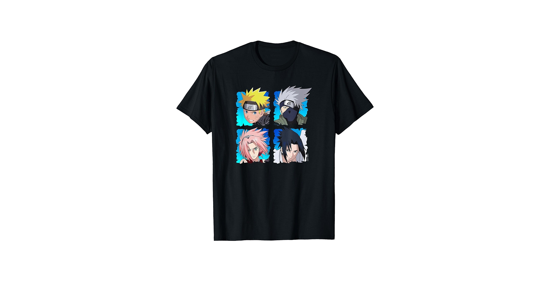 【US規格】希少 NARUTO SHIPPUDEN Tシャツ ブラック 黒 L Naruto Shippuden T Shirt Men's Large Black Ripple Junction