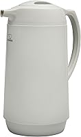 Zojirushi AHGB-10DWB 1.0L Thermal Coffee Carafe - Vacuum Insulated Heat Retention, Direct Brew Compatible, White, Made in Japan