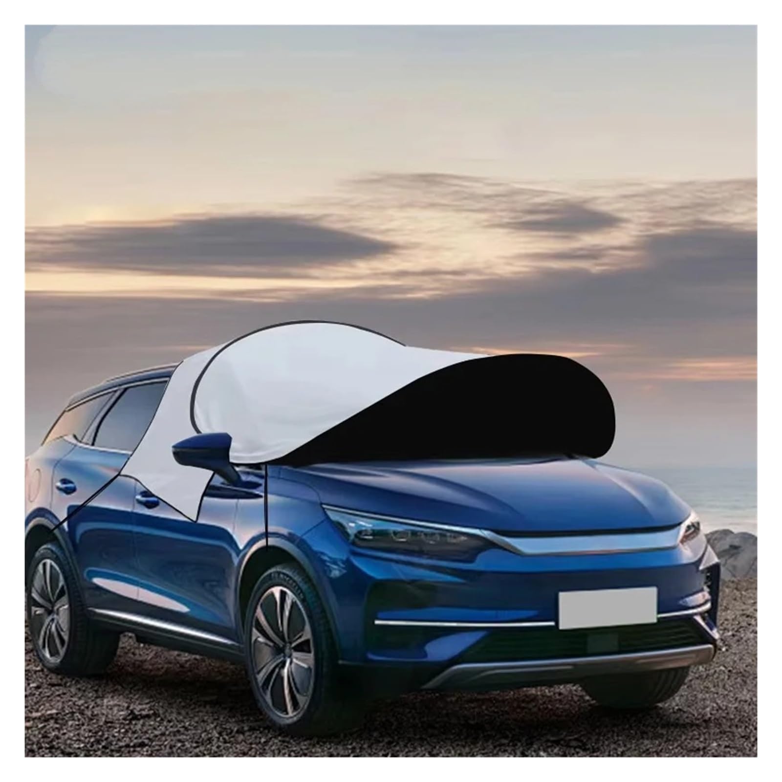 Paraguas Portátil Plegable para Coche Parasol Automotriz para Parabrisas Sombrillas Impermeables para Exteriores Sombrilla con Bloque UV Parasol para Coche