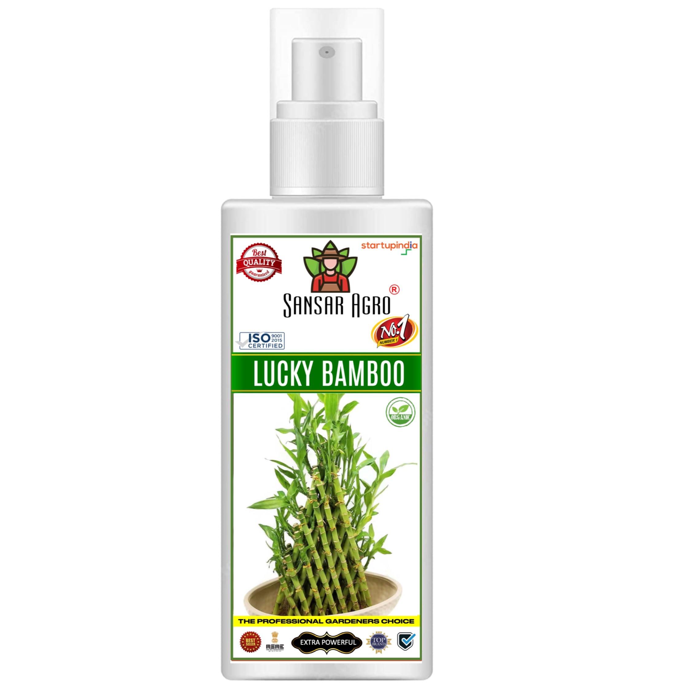 Sansar Agro® Lucky Bamboo Spray, Premium Essential Liquid Spray for complete care of Lucky Bamboo Plants (100 ml)