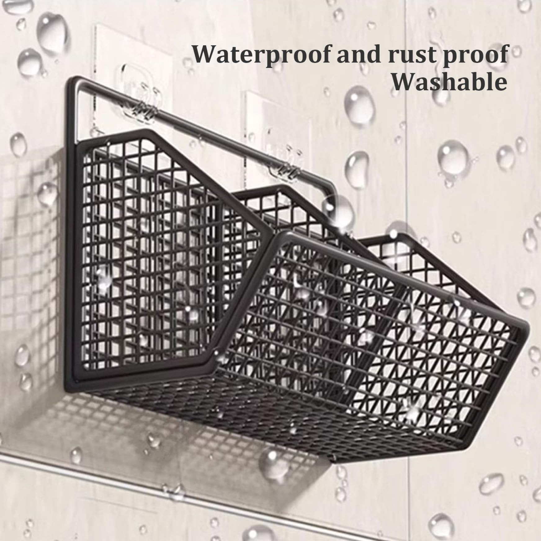 Set De 3 étagères Murales Maison - Métal Filaire - Atmosphera