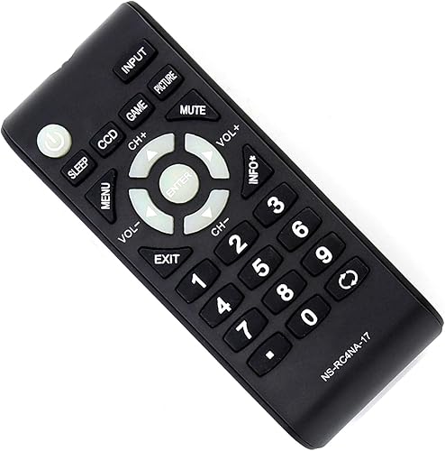 Miniatura 2 de NS-RC4NA-17 NSRC4NA17 - Remoto de repuesto compatible con Insignia TV NS-40D510MX17 NS-24D510NA17 NS-32D310MX17 NS-32D310NA17 NS-32D311NA17